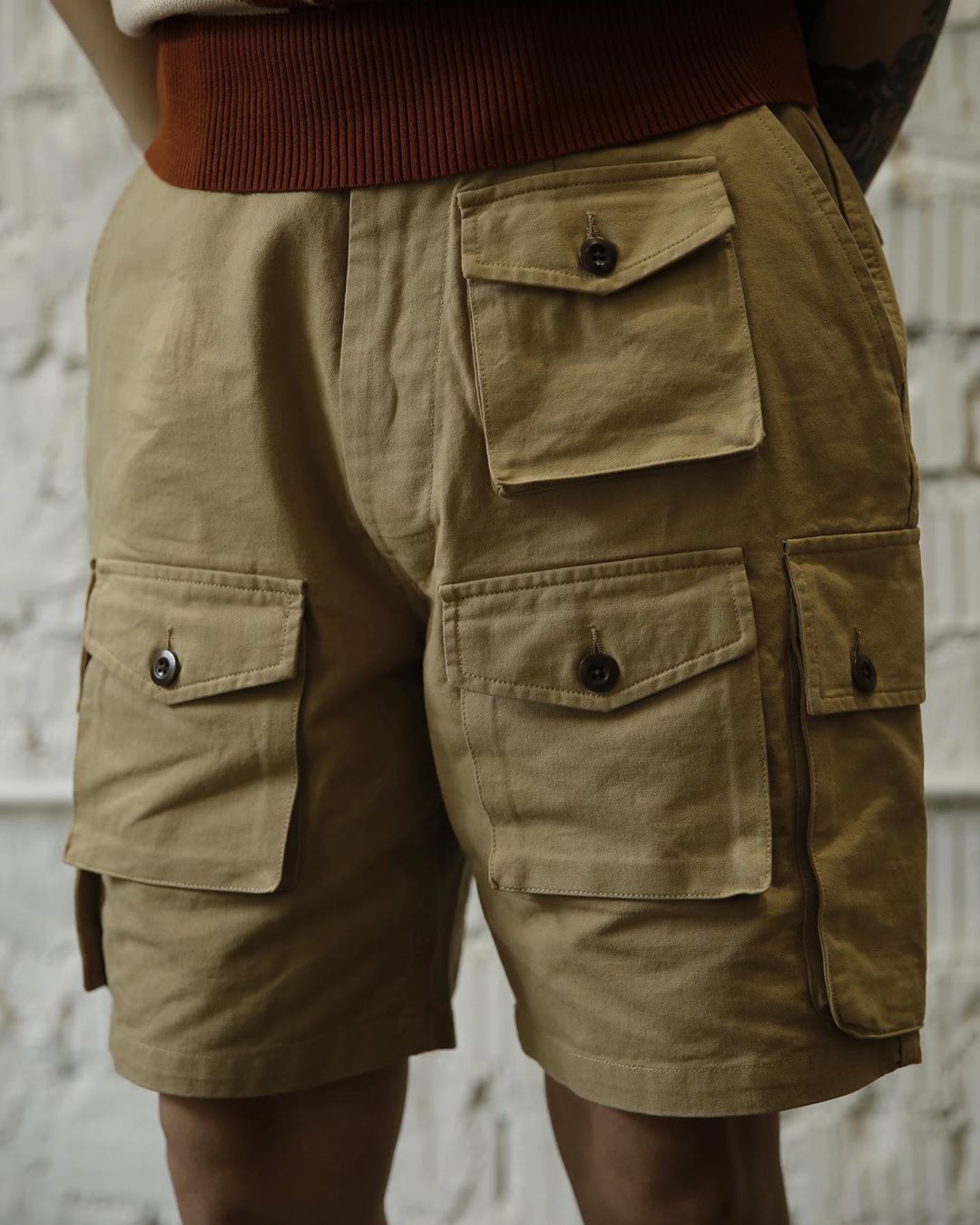 Homme Vêtements Shorts Shorts fluides/cargo Short cargo classique American Eagle pour homme en coloris Vert 