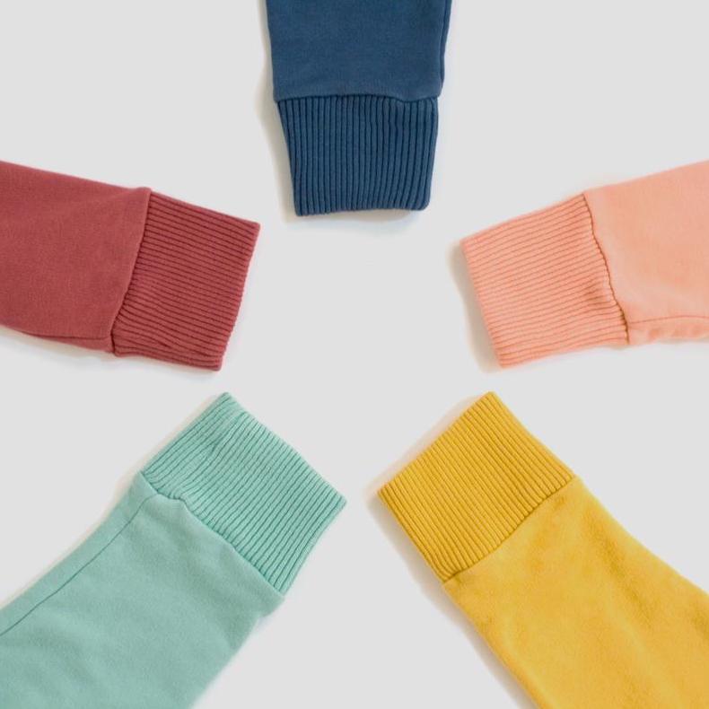 Sweatshirts de couleurs pastel