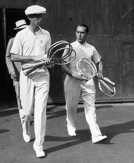 Polo blanc - Le vêtement du tennis