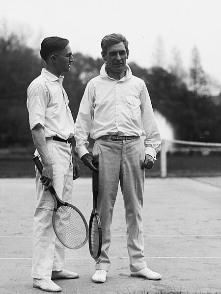Histoire du polo - La chemise au tennis dans les années 20