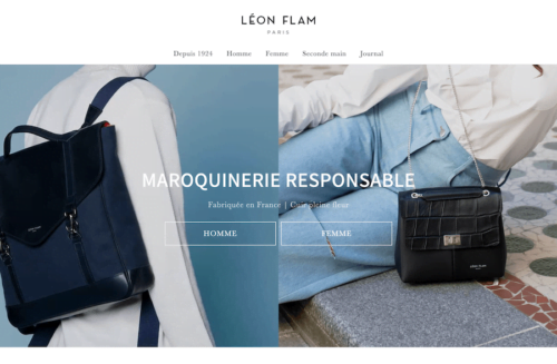 Site internet - Léon Flam