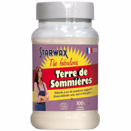 Meilleurs détachants naturels : terre de sommières Starwax