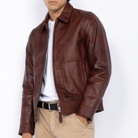 Veste En Cuir Torus Taille 16 - Style Impeccable, Sans étiquettes Mais Comme Neuve