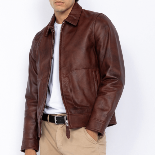 Meilleures marques de vestes en cuir pour homme - Schott NYC