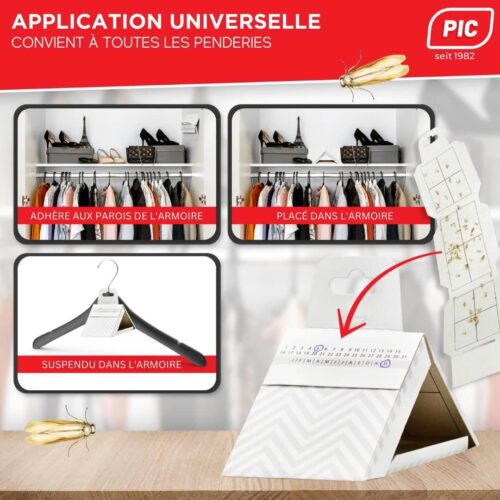 Astuce anti-mites - Trou cachemire - Pièges à phéromone