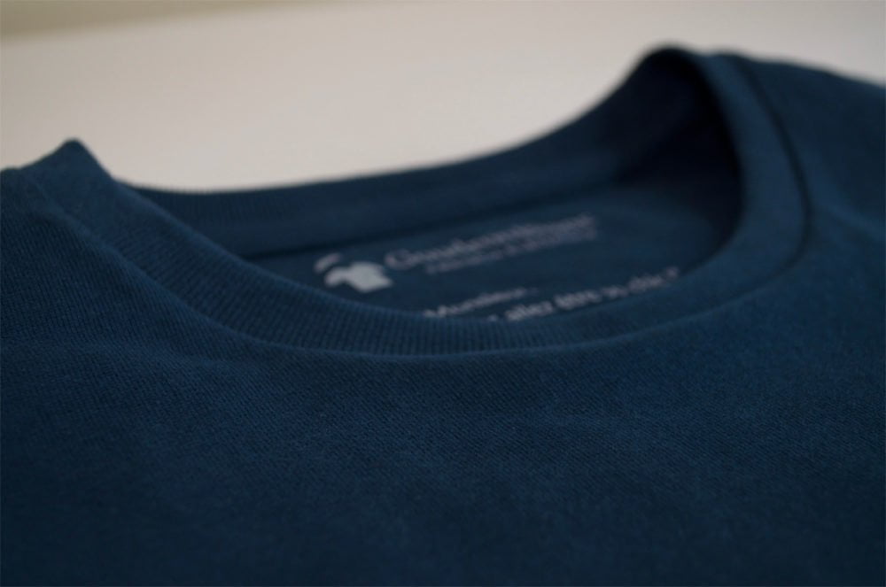 Tee-Shirt col rond en coton bio Stacy Bleu Farah - Homme | Place des Tendances Tee-Shirt col rond en coton bio Stacy Bleu Farah - Homme | Place des Tendances