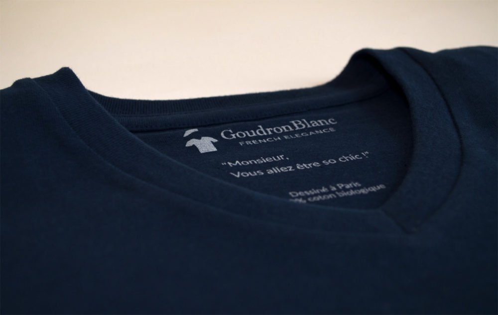 T-Shirt Manches Longues Just My Size 4X - Bleu Marine Avec Or, Col V, Côtés Shirred - Occasion Très Bon État