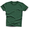 T-shirt vert arolle col rond pour homme