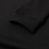 Manche du T-shirt manches longues noir carbone - GoudronBlanc
