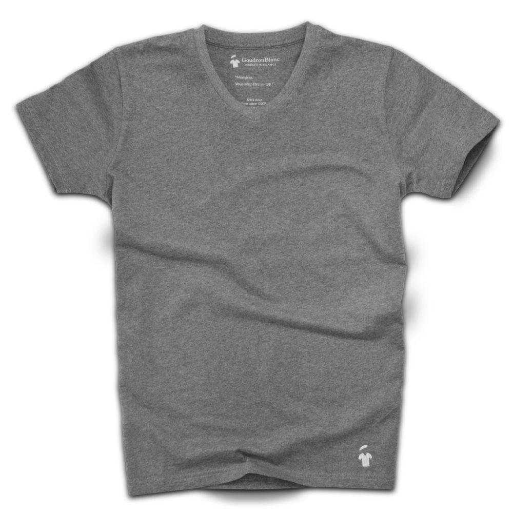 T-shirt STUART gris main image 1