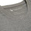 Col V - T-shirt gris béton - GoudronBlanc