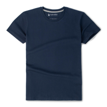 T-shirt vrai bleu marine pour homme - GoudronBlanc