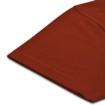 T-shirt Basique Couleur Rouille/moutarde - Taille XXL (2XL) - Neuf Avec étiquettes