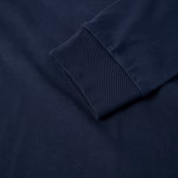 Manches - Henley vrai bleu marine