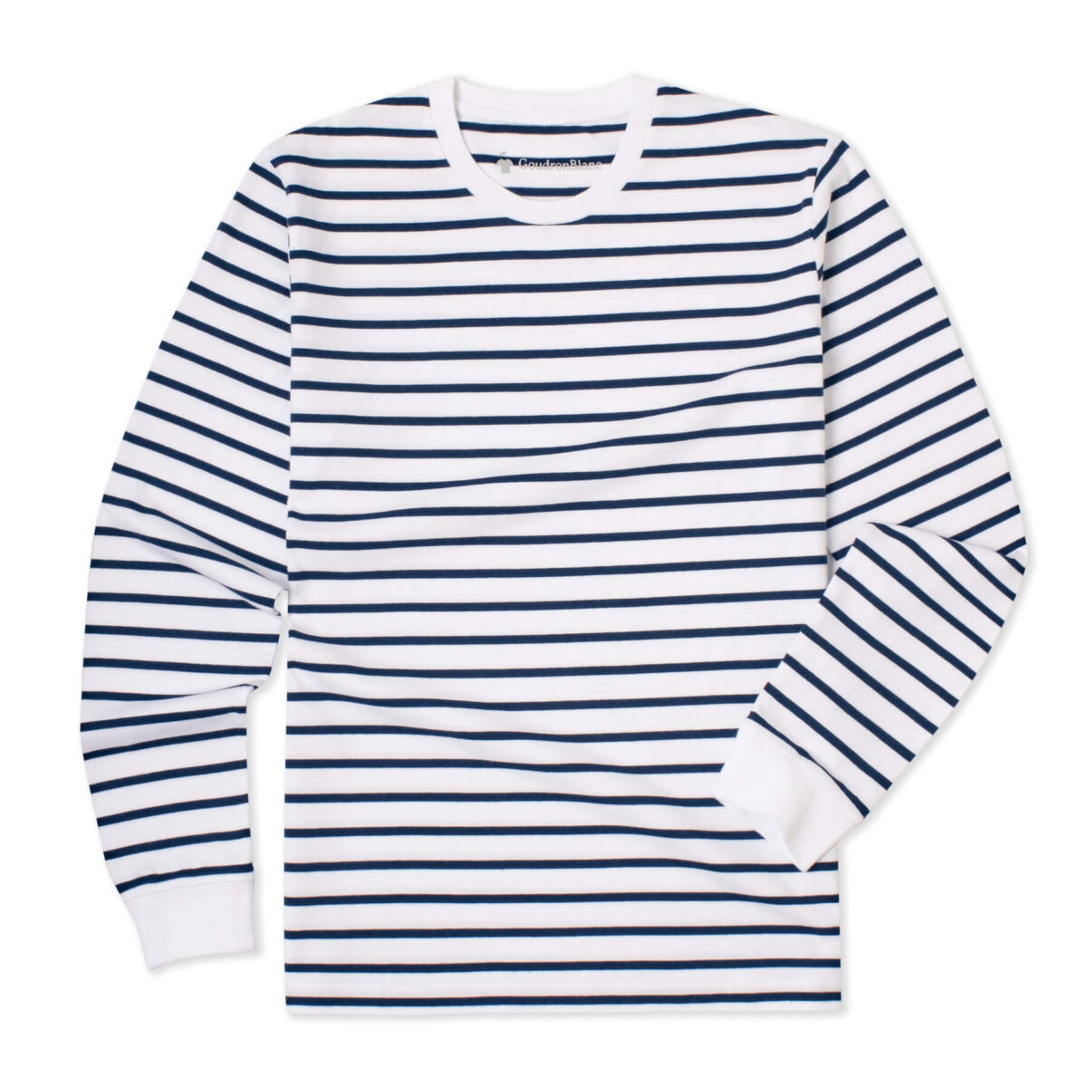 T-shirt marinière manches longues - GoudronBlanc