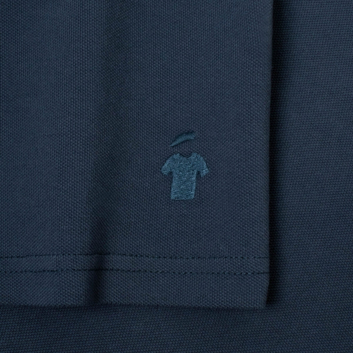 Logo Alphonse du Polo vrai bleu marine - GoudronBlanc