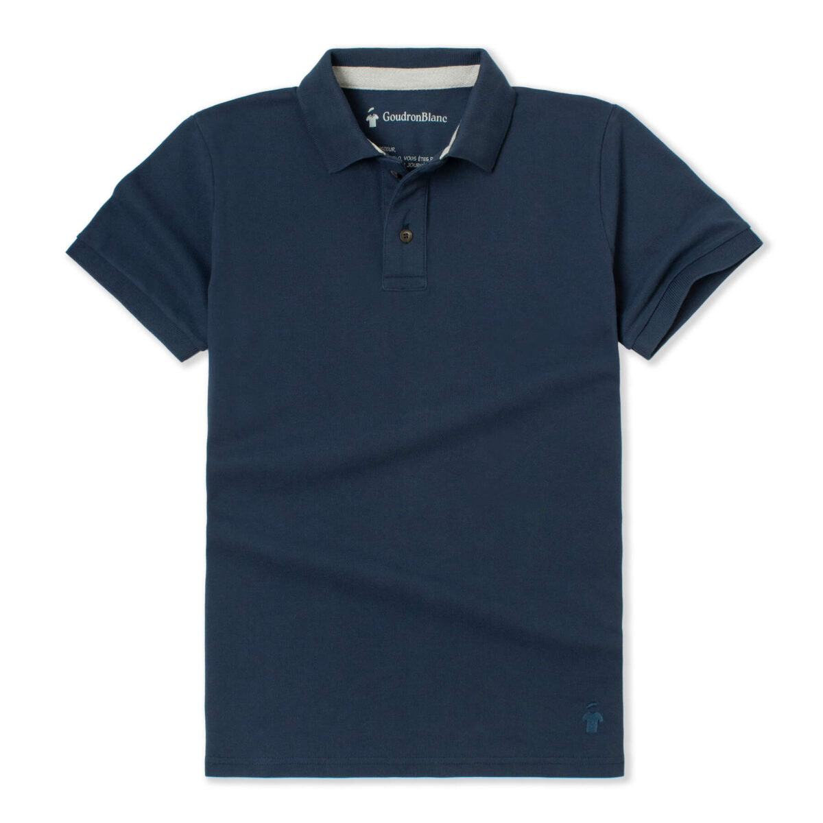 Polo vrai bleu marine - GoudronBlanc