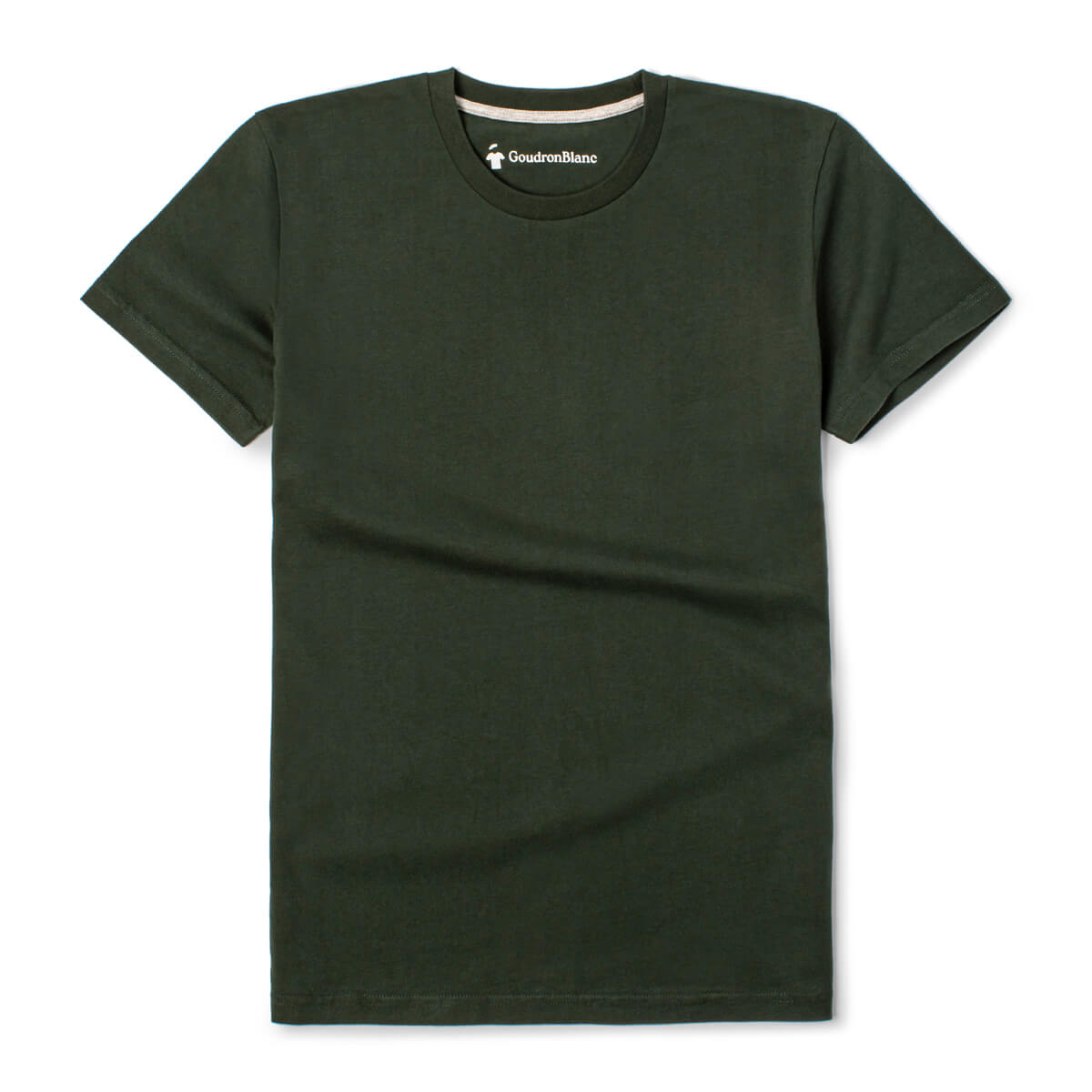 T-shirt vert alpin - GoudronBlanc