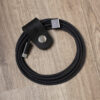 Grand range câble en cuir - Chargeur ordinateur - Noir infini