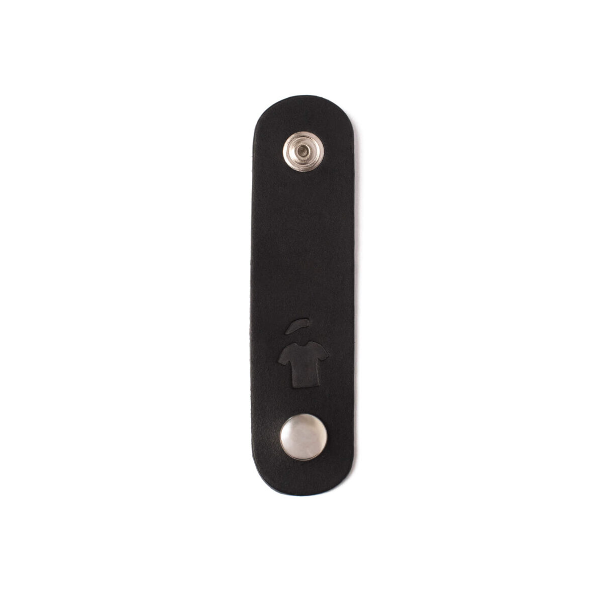 Grand range câble taille - Accessoire en cuir - Noir infini