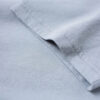 Manche du T-shirt col rond bleu silex - GoudronBlanc