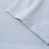 Manche du T-shirt col V bleu silex - GoudronBlanc