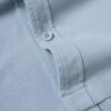 Boutons de la Chemise en jersey - Bleu silex - GoudronBlanc