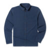 Chemise en jersey vrai bleu marine - GoudronBlanc