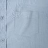 Poche de la Chemise en jersey - Bleu silex - GoudronBlanc