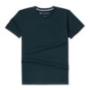 T-shirt vert basalte col rond